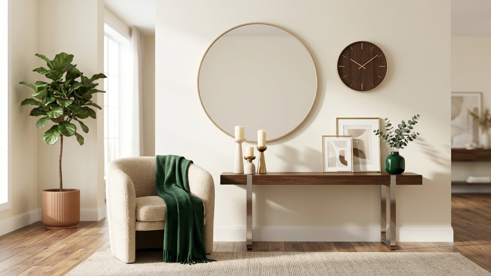 Modern home interior decor