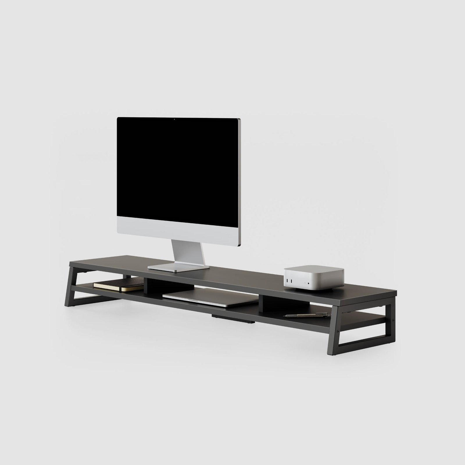 Wide Surface Monitor Riser Shelf